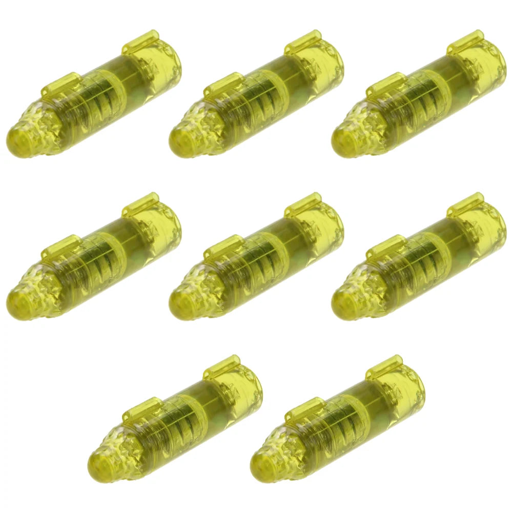 1-10PCS Underwater Mini Fish Attraction Indicator Lure LED Flashing Light Bait Fishing