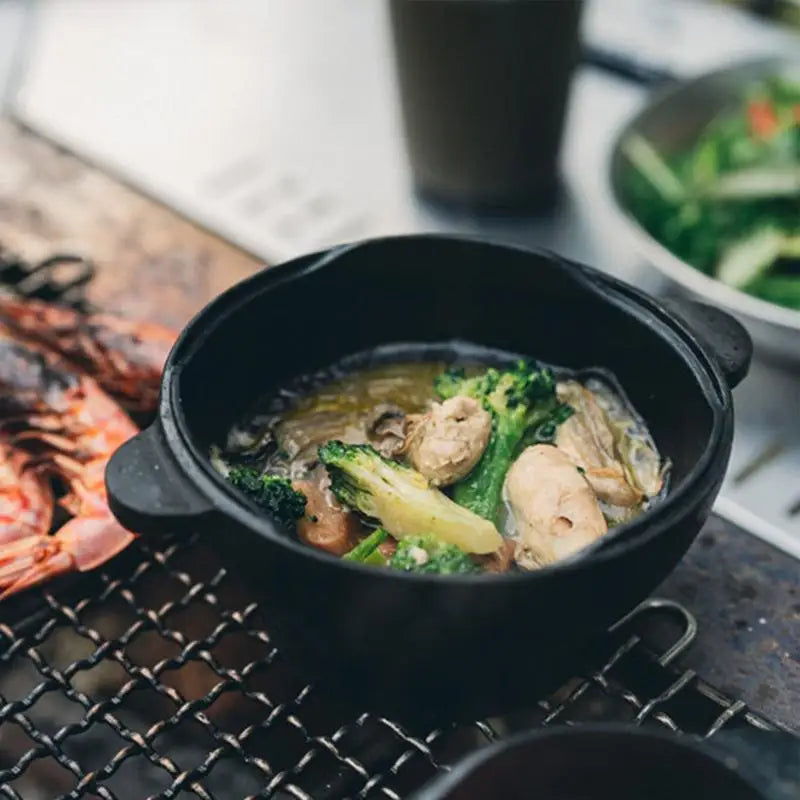 Dutch Oven Pot Round Oven Pot Small Round Oven Pot Heavy-Duty