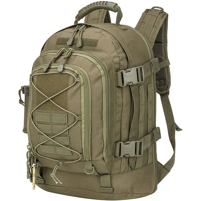 60L Military Tactical Backpack Army  Rucksack