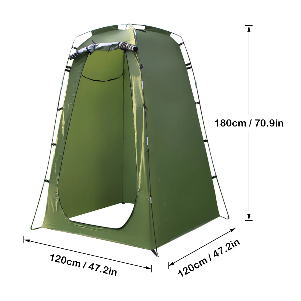 Camping Tent for Shower 6FT Privacy Changing Room for Camping Biking Toilet Shower