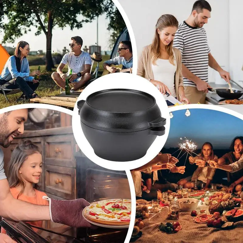 Dutch Oven Pot Round Oven Pot Small Round Oven Pot Heavy-Duty