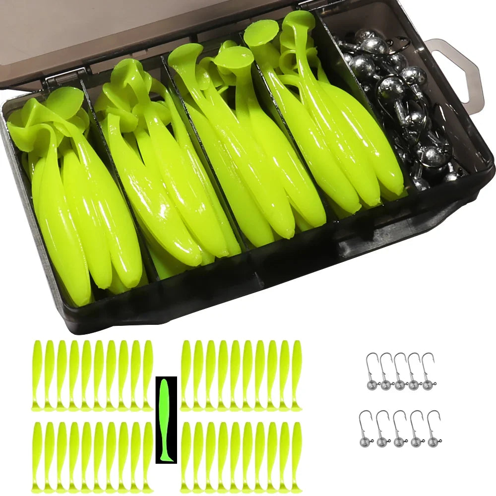 50PCS/Box Metal Jig Bait
