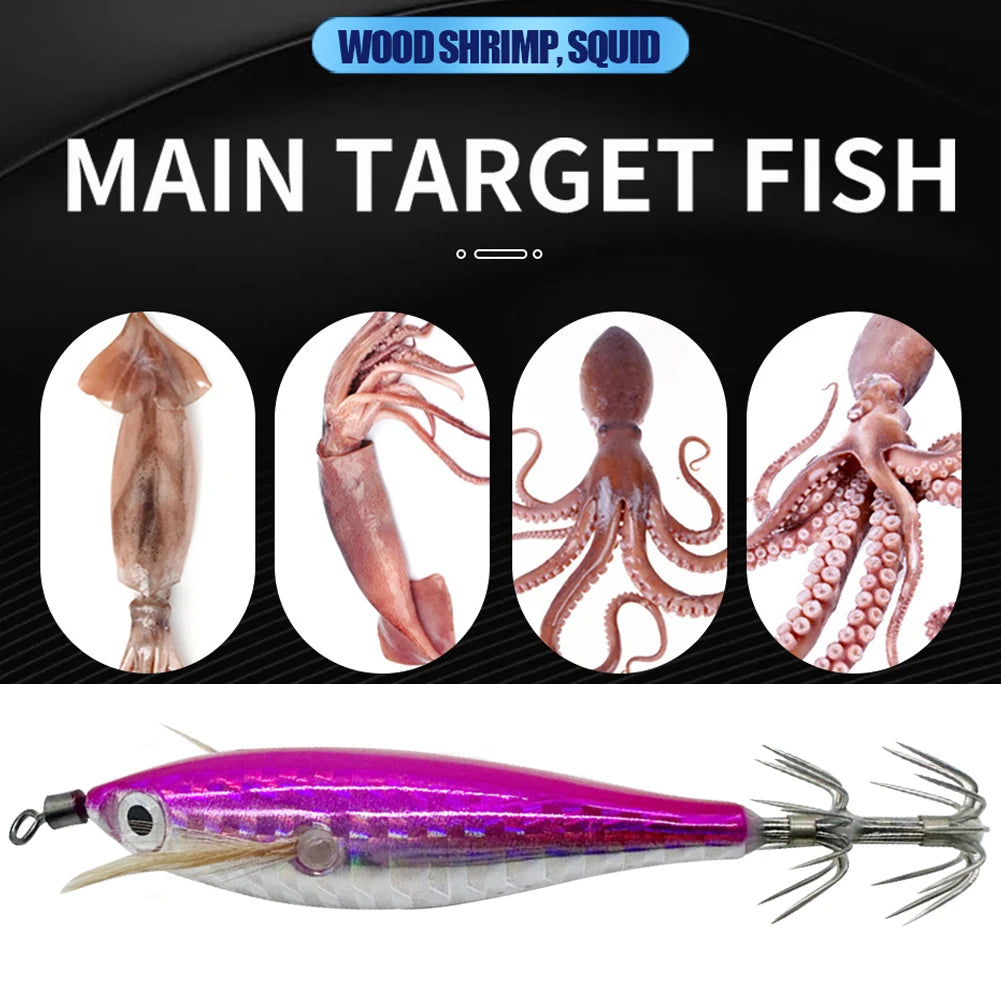 Cuttlefish Fishing Bait Simulation Squid Hook Lure Hook