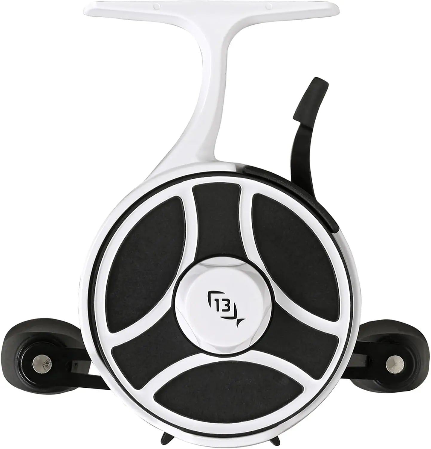 Inline Ice Fishing Reels with FreeFall Trigger System for Precise Depth Control and Durable Graphite Frame