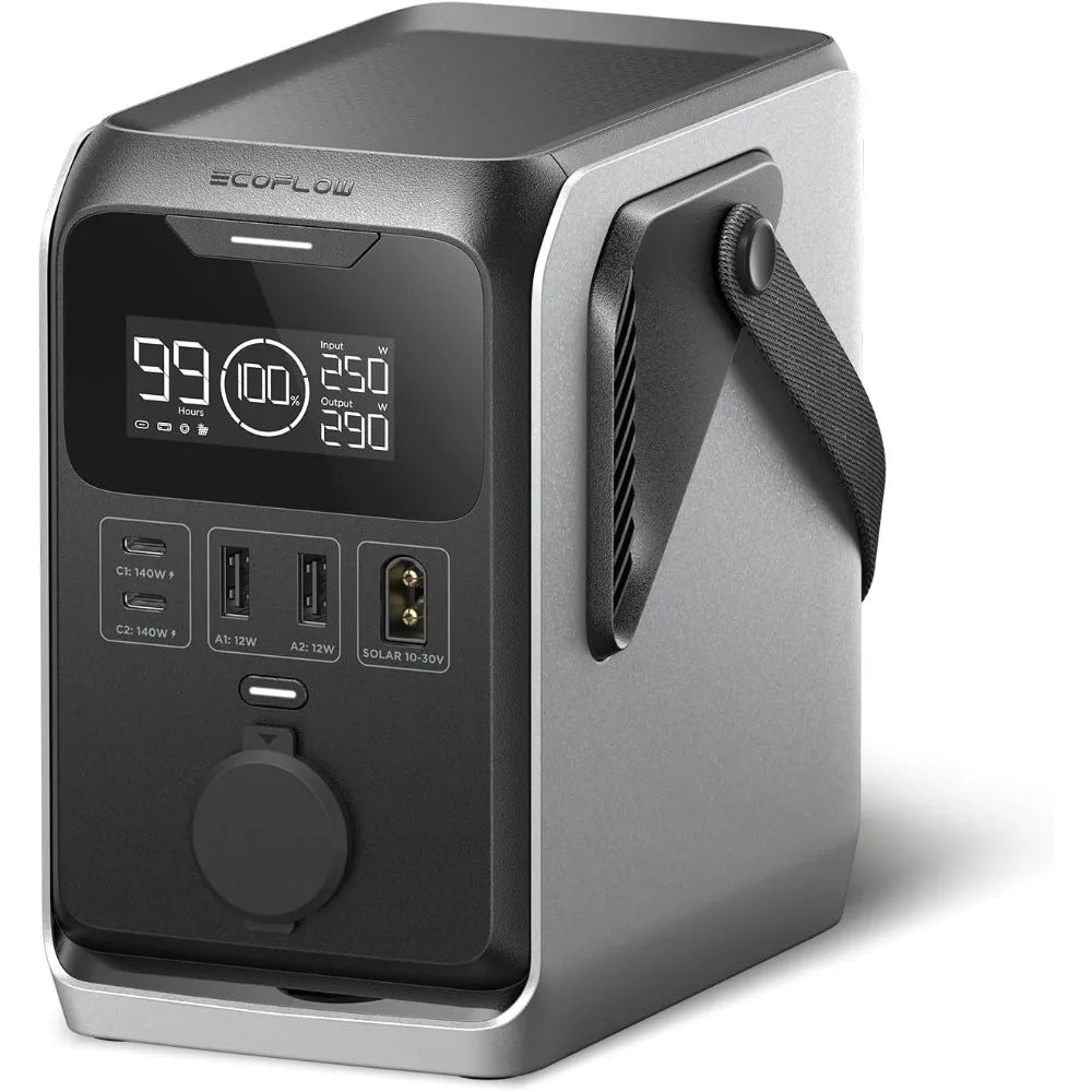 ECOFLOW TRAIL 300 DC Portable Power Station, 288Wh LiFePO4 300W DC Output, Compact Solar Generator for Camping,