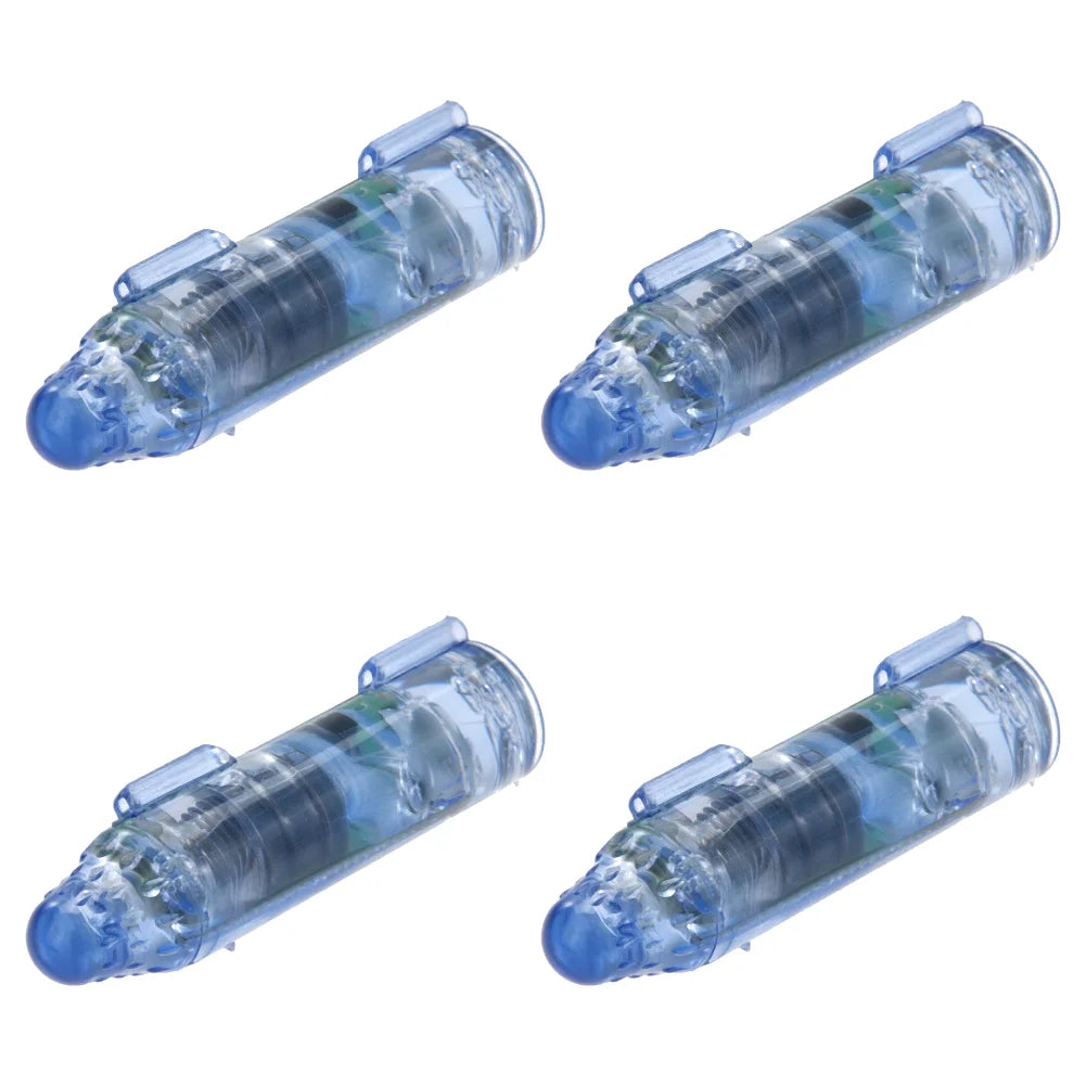 1-10PCS Underwater Mini Fish Attraction Indicator Lure LED Flashing Light Bait Fishing