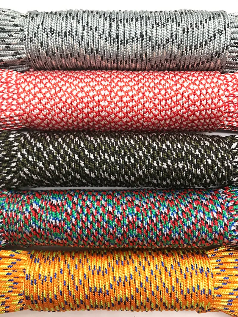 2mm 100 FT,50FT One Stand Cores Cord Lanyard Tent Rope Hiking Camping