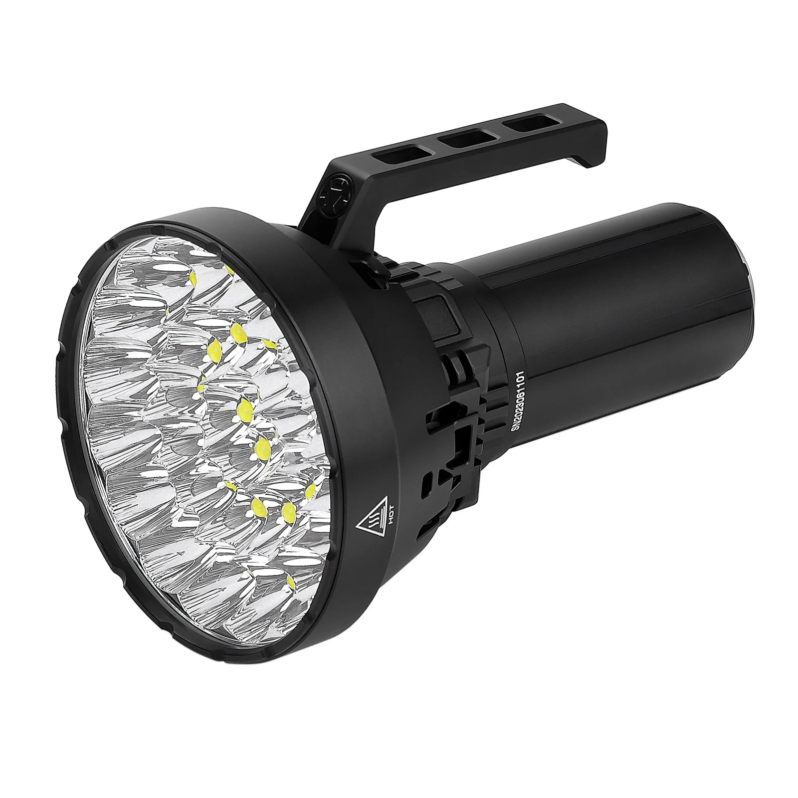 200000 Lumen Super Bright Flashlight Range 1618m High Power Flashlight LED rechargeable Professional Searchlight