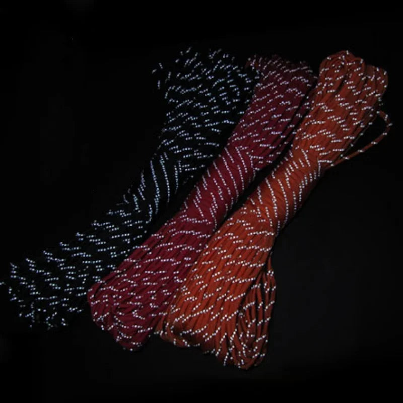 550 Military 7 Strand Rope Tactical Parachute Cord Camping Tent Rope