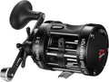 High-Performance Round Baitcasting Reel with Metal Body, Smooth Casting