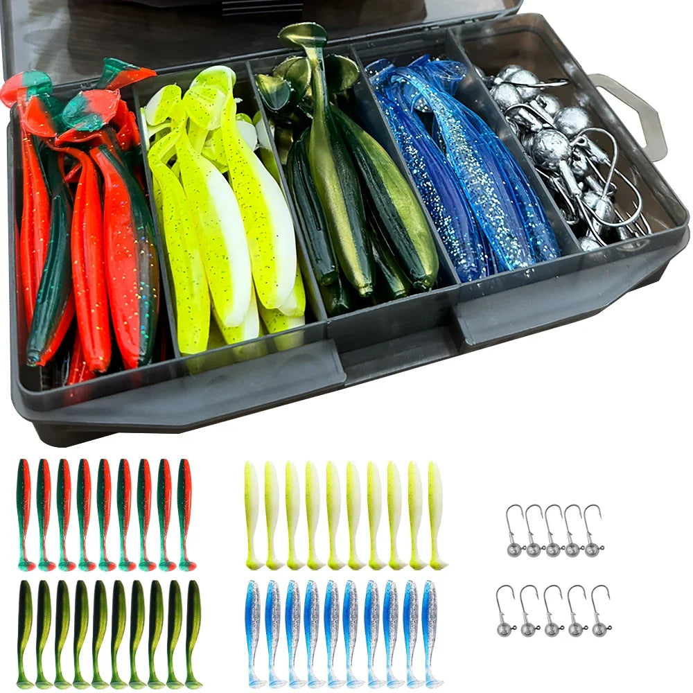 50PCS/Box Metal Jig Bait
