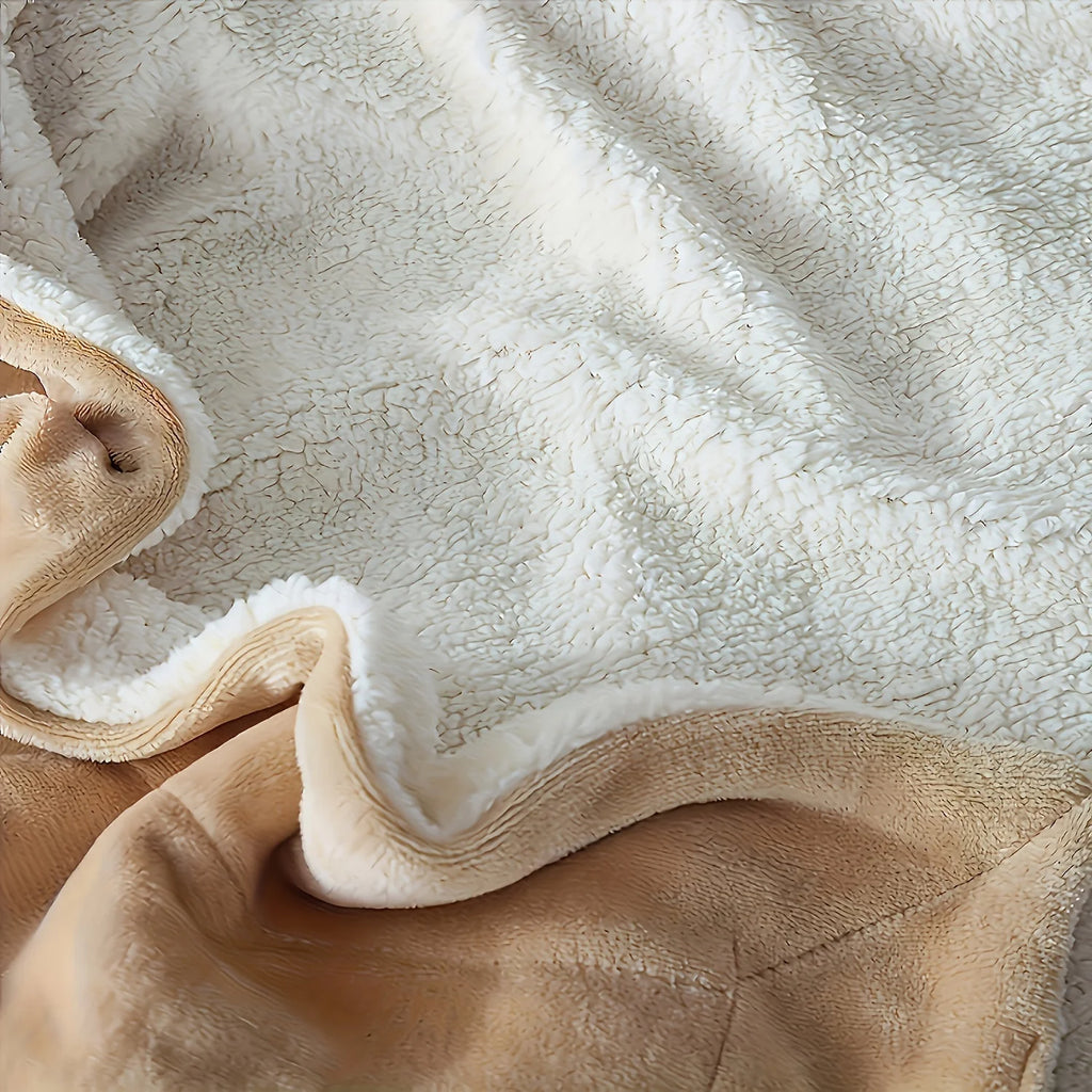 Sherpa Fleece Bed Blanket Twin Size Super Soft Fuzzy Plush