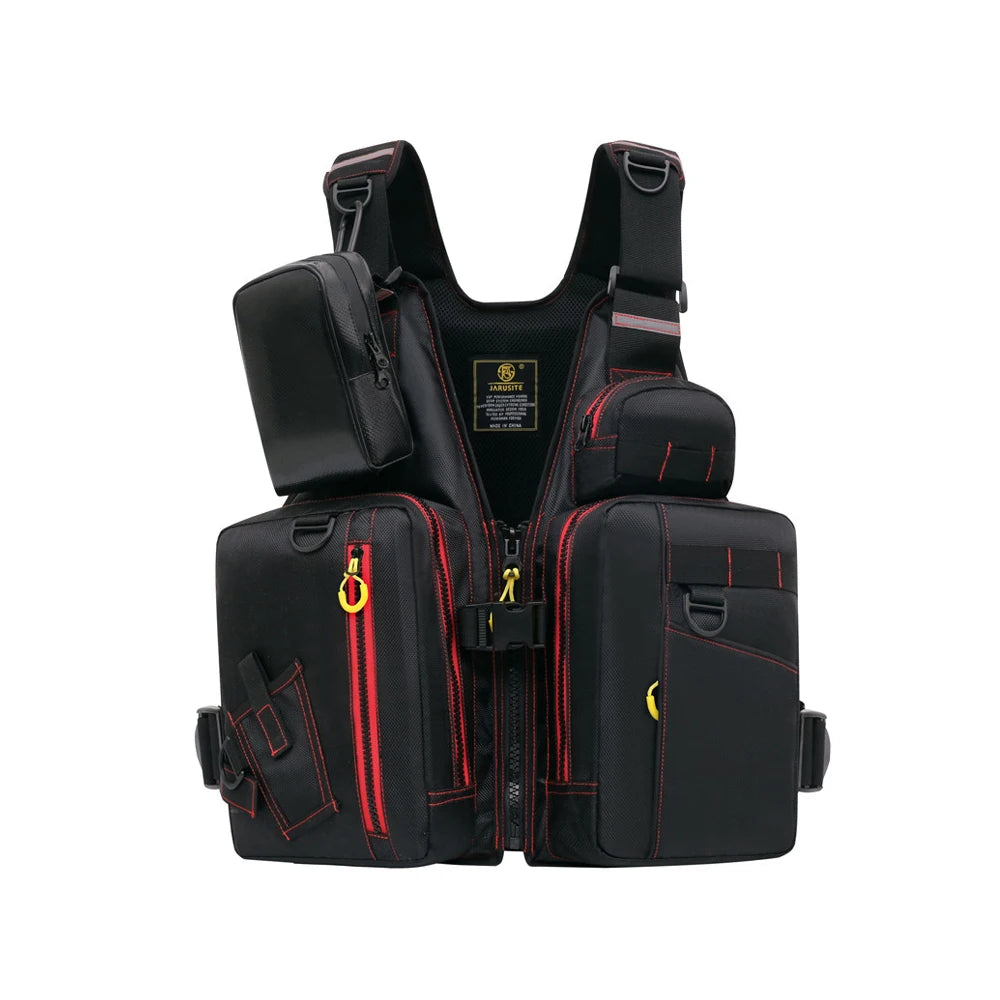 Multi-Functional Life Jacket Vest For Outdoor Fishing A Must-Have