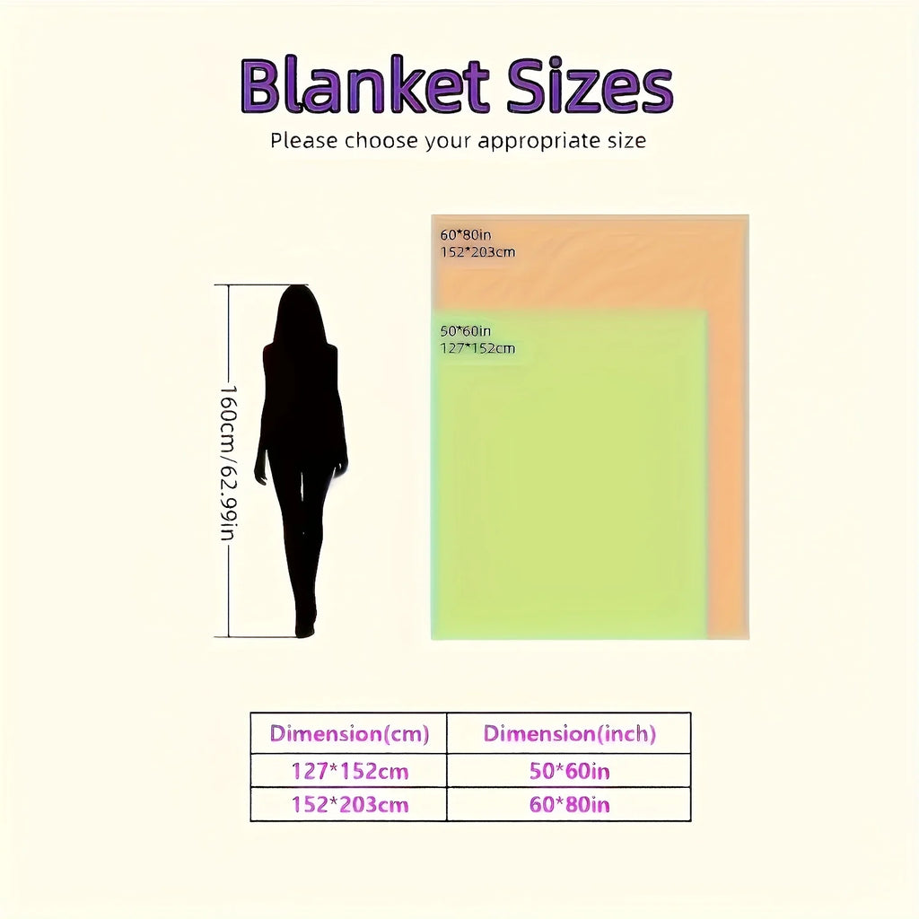 Sherpa Fleece Bed Blanket Twin Size Super Soft Fuzzy Plush