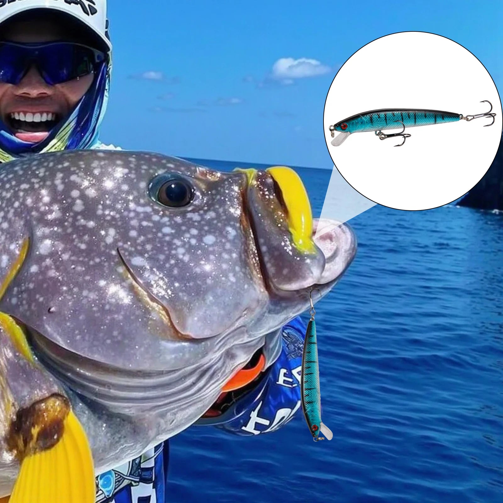 10Pcs Long Tail Minnow Fishing Lure 10cm 9g Floating Hard Bait Artificial Wobbler Crankbait 3D Eye Carp Perch Fishing Tackles