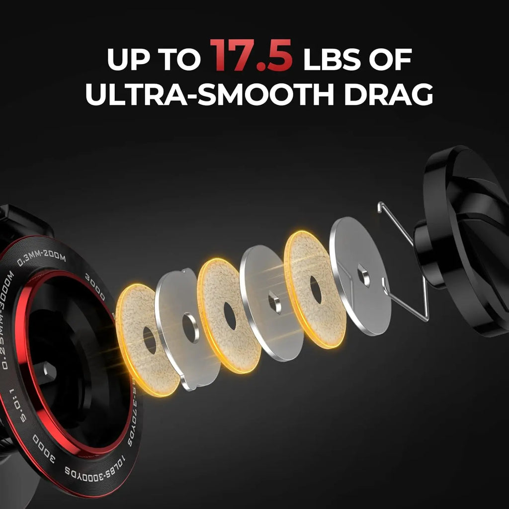 Fishing Rod and Reel Combo with Tackle Kit