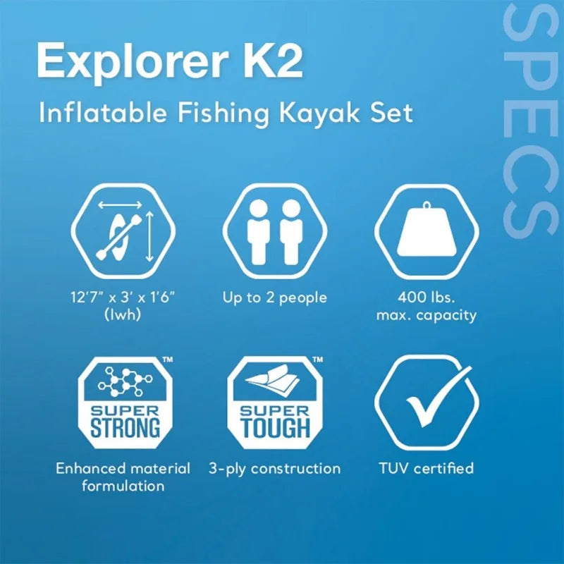 68309EP Excursion Pro K2 Inflatable Kayak