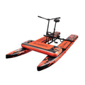 Spatium Sup Water Bike 2.0 Inflatable Pedal Boat Inflatable Pedal Kayak Water Bikes for Lake Fishing Pedal Boat More Stable