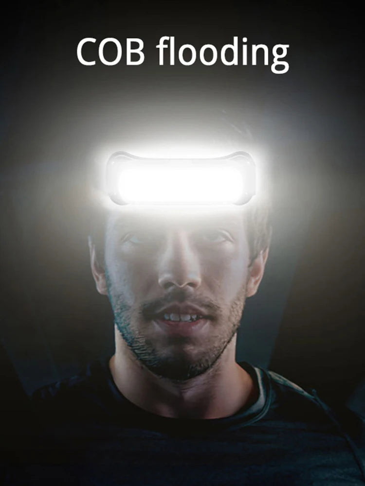 USB Rechargeable LED Headlamp 3 Modes Flashlight Waterproof Head Light