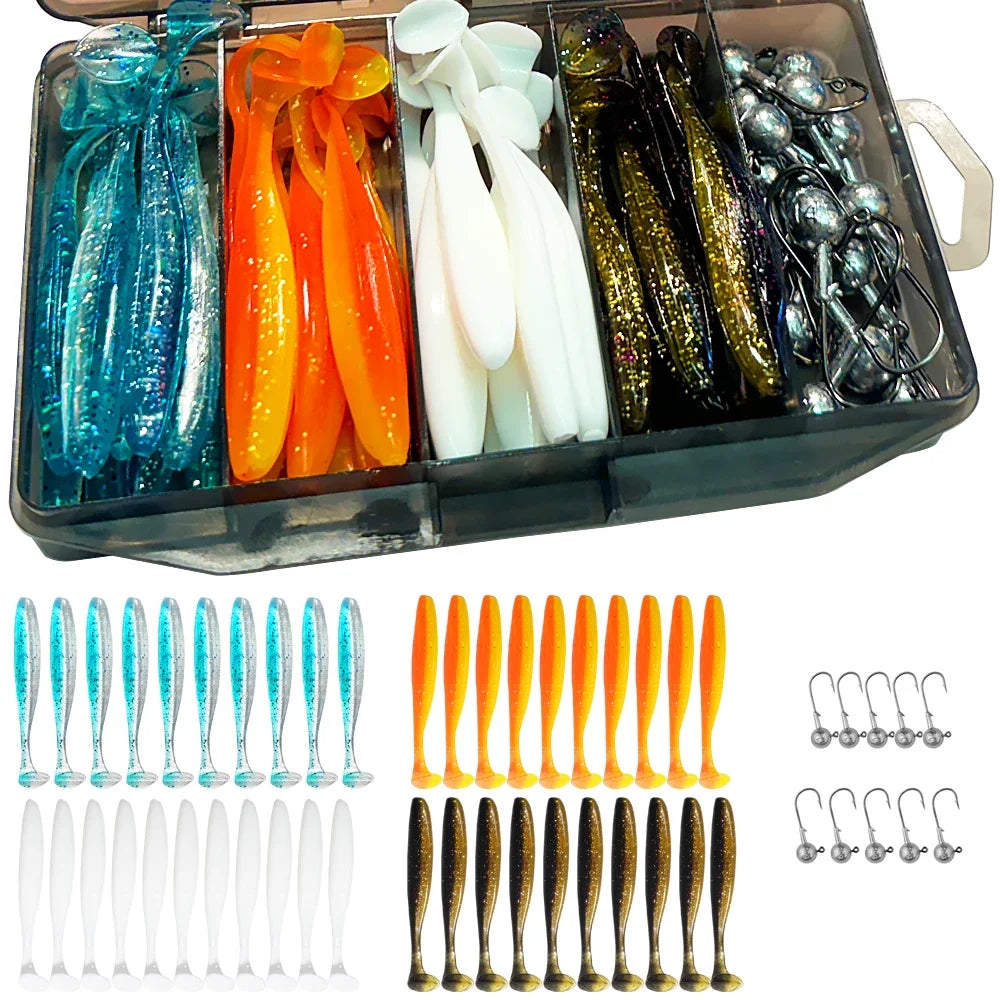 50PCS/Box Metal Jig Bait