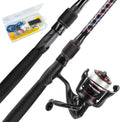 Fishing Rod and Reel Combo with Tackle Kit