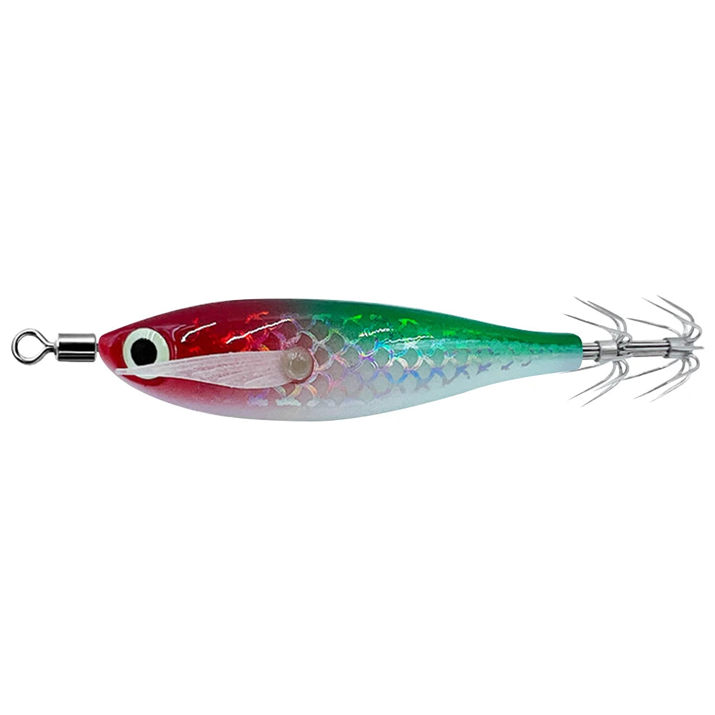 Luminous Squid Hook Cuttlefish Attracting Lure Double Hook Glow In The Dark