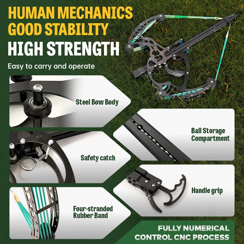 Upgraded Wyvern Gen-3 all-metal compound bow, ideal for practice and hunting