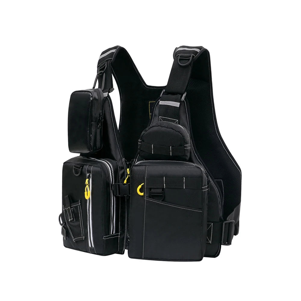 Multi-Functional Life Jacket Vest For Outdoor Fishing A Must-Have