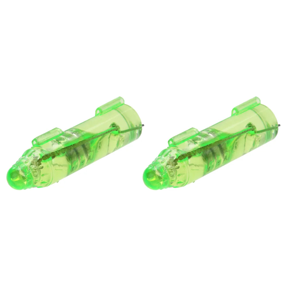 1-10PCS Underwater Mini Fish Attraction Indicator Lure LED Flashing Light Bait Fishing