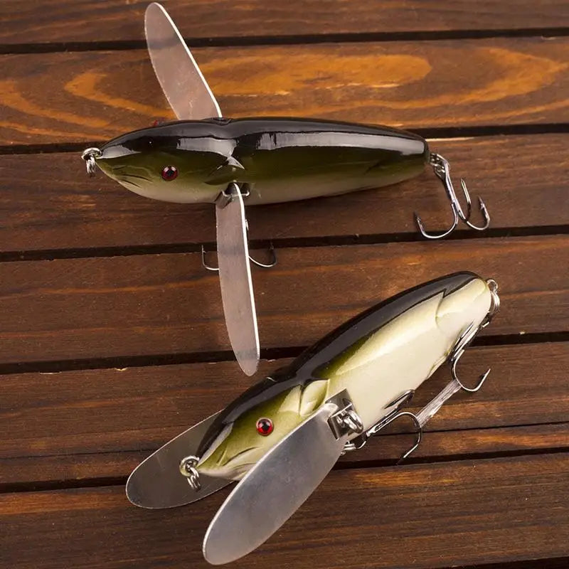 5pcs/set Fishing Lure Mouses Shape Swimbait Simulation Mouses Bait Series Bass Bait Drag Crankbait