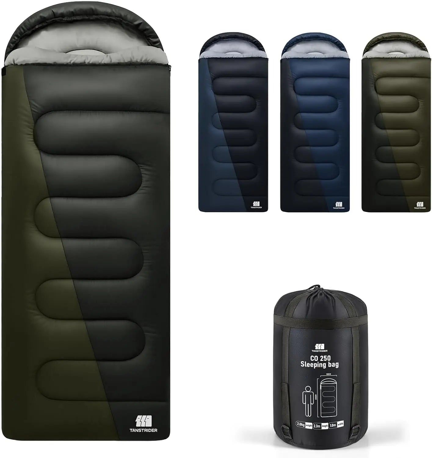 0 Degree XXL Winter Sleeping Bags for Adults Cold Weather