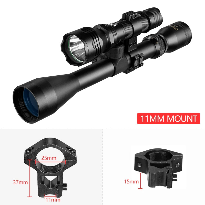 3-9X40 Scope Wire Rangefinder Reticle Hunting