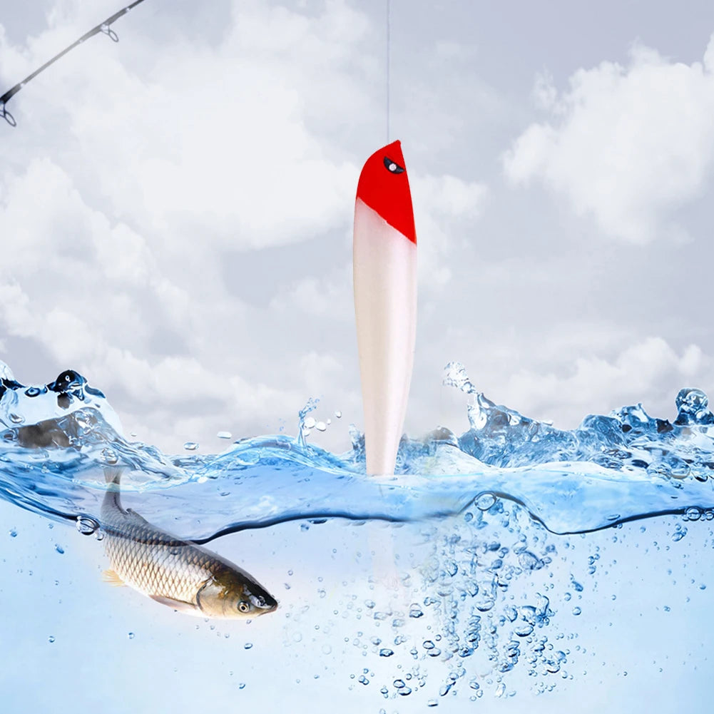 6Pcs Artificial Soft Bait 9cm Fishing Lure Minnow Multifunctional Fishing Bass Carp Lure