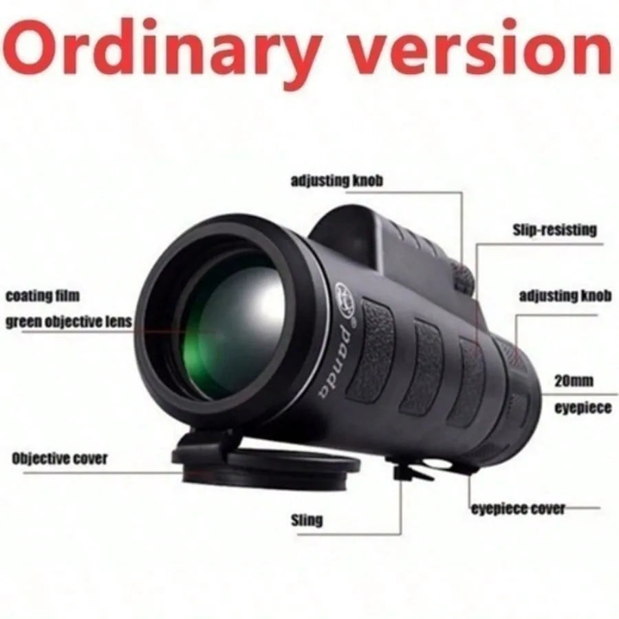 Extra Long 9800M/300000M Compass Flashlight  Night Vision High Angle Monocular Telescope Laser